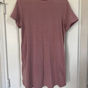 Women's Pink Dress with Pockets